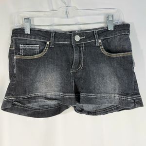 Crunch Jeans Wear Five Pocket Blue Jean Cotton Denim Shorts Size 11